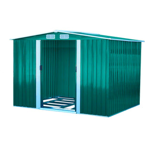 Metal Garden Shed 8 X 6 with Base