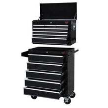 Load image into Gallery viewer, X Large Tool Chest Top Cabinet Top Box And Rollcab Box With Drawer Divider