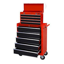 Load image into Gallery viewer, Tool Chest Top Cabinet 5 Drawer And 4 Drawer Top Box And Rollcab Box US Ball Bearing Slides