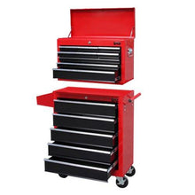 Load image into Gallery viewer, X Large Tool Chest Top Cabinet Top Box And Rollcab Box With Drawer Divider