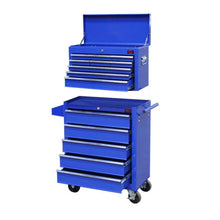 Load image into Gallery viewer, X Large Tool Chest Top Cabinet Top Box And Rollcab Box With Drawer Divider