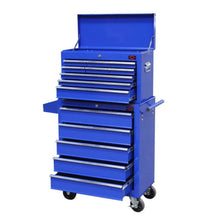 Load image into Gallery viewer, X Large Tool Chest Top Cabinet Top Box And Rollcab Box With Drawer Divider