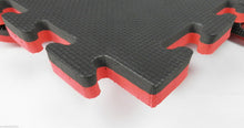 Load image into Gallery viewer, Thick Eva Interlocking Floor Mats Gym Judo Exercise Martial Arts Sports Boxing Black-Red