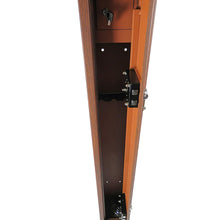 Load image into Gallery viewer, 3 Gun Cabinet In Wood Effect Finish With Built In Ammunition Safe Shotgun Rifle