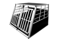 Load image into Gallery viewer, Aluminium Dog Pet Cage Transport Crate Car Travel Carrier Box Pet Kennel Carrier ((Double Large 104*91*70cm))