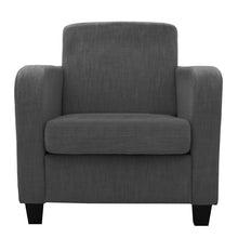 Load image into Gallery viewer, Tub Chair Armchair Linen Fabric for Living Room Dining Office Reception