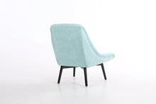 Load image into Gallery viewer, Designer Accent Curved Fabric Linen Tub Chair Armchair for Living Room Dining Reception