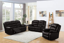 Load image into Gallery viewer, Brown Recliner Sofa Leather bonded Reclining Lazyboy Sofa Suite Sofas Chair 3 2 or 1