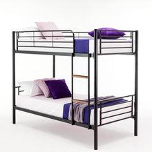 Load image into Gallery viewer, Single Sleeper Bunk Bed Metal Single Twin 2 Children&#39;s Bunk Bed