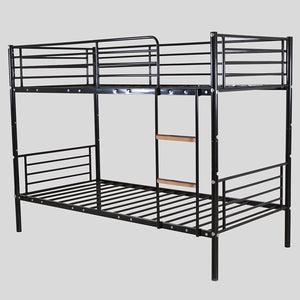 Single Sleeper Bunk Bed Metal Single Twin 2 Children's Bunk Bed