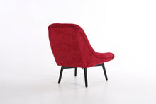 Load image into Gallery viewer, Designer Accent Curved Fabric Linen Tub Chair Armchair for Living Room Dining Reception