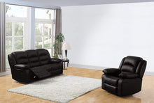 Load image into Gallery viewer, Brown Recliner Sofa Leather bonded Reclining Lazyboy Sofa Suite Sofas Chair 3 2 or 1