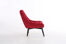 Load image into Gallery viewer, Designer Accent Curved Fabric Linen Tub Chair Armchair for Living Room Dining Reception