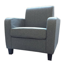 Load image into Gallery viewer, Tub Chair Armchair Linen Fabric for Living Room Dining Office Reception