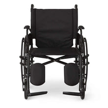 Load image into Gallery viewer, Extra Wide Seat 24&quot; Wide Wheelchair Folding Self Propelled Puncture Proof With MAG Wheel 50 stone limit