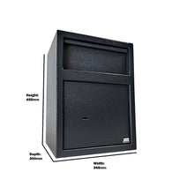 Load image into Gallery viewer, 7 Lever Lock Large Cash Deposit Security Steel Safe Cash Safe Cash Box