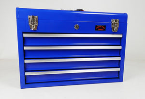 Large 4 Drawer Tool Box Lightweight Chest With Key Lock And US Ball Bearing Slides Drawers Portable With Drawer Divider