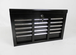 Large Lightweight 9 Drawer Tool Chest With Key Lock And US Ball Bearing Slides Drawers