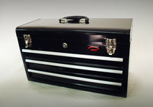 Load image into Gallery viewer, Large 3 Drawer Tool Chest Portable Toolbox Key Lock With US Ball Bearing Slides With Drawer Divider