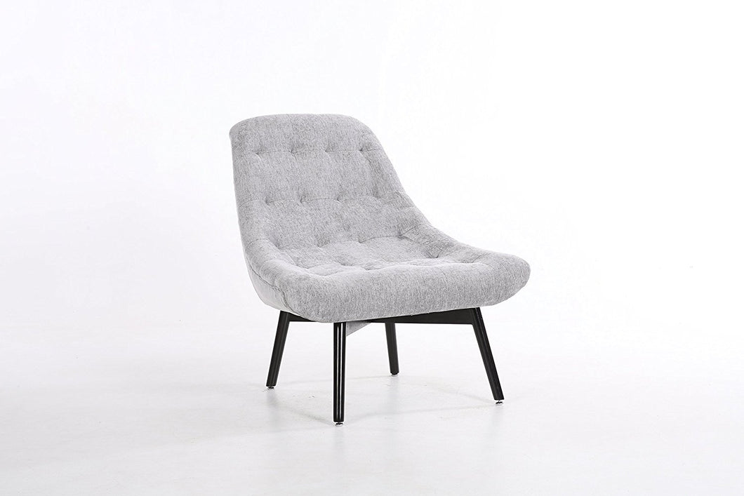 Designer Accent Curved Fabric Linen Tub Chair Armchair for Living Room Dining Reception