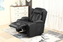 Load image into Gallery viewer, D PRO T 10 IN 1 WINGED LEATHER RECLINER CHAIR ROCKING MASSAGE SWIVEL HEATED GAMING ARMCHAIR