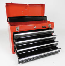 Load image into Gallery viewer, Large 4 Drawer Tool Box Lightweight Chest With Key Lock And US Ball Bearing Slides Drawers Portable With Drawer Divider
