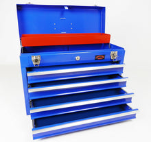 Load image into Gallery viewer, Large 4 Drawer Tool Box Lightweight Chest With Key Lock And US Ball Bearing Slides Drawers Portable With Drawer Divider