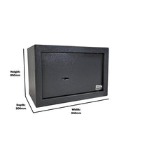 Load image into Gallery viewer, Steel Safe With 7 Lever Key Lock - Ammo High Security Office Home