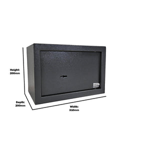 Steel Safe With 7 Lever Key Lock - Ammo High Security Office Home