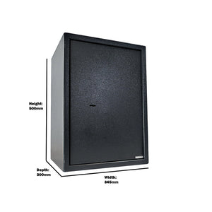 X Large Ammunition Safe Ammo Safe Size 500mm X 350mm X 310mm 44.6 Litre Capacity